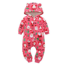 Load image into Gallery viewer, 2019 Fall Winter Warm Infant Baby Rompers Coral Fleece Animal Overall Baby Boy Gril Halloween Xmas Costume Clothes Baby jumpsuit - Ole Misc.