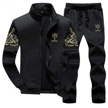 Load image into Gallery viewer, Plus Size 9XL 8XL Men's Sporting Suit Male Tracksuit Men Spring Autumn Casual Sportswear Big Size 2PC Jacket+Pants Clothing Sets - Ole Misc.