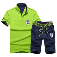 Load image into Gallery viewer, Plus Size 9XL 8XL Men's Sporting Suit Male Tracksuit Men Spring Autumn Casual Sportswear Big Size 2PC Jacket+Pants Clothing Sets - Ole Misc.