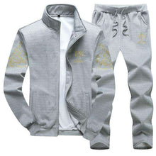 Load image into Gallery viewer, Plus Size 9XL 8XL Men's Sporting Suit Male Tracksuit Men Spring Autumn Casual Sportswear Big Size 2PC Jacket+Pants Clothing Sets - Ole Misc.