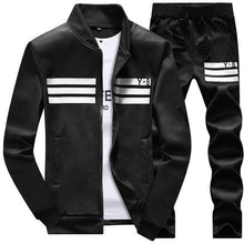 Load image into Gallery viewer, Plus Size 9XL 8XL Men's Sporting Suit Male Tracksuit Men Spring Autumn Casual Sportswear Big Size 2PC Jacket+Pants Clothing Sets - Ole Misc.