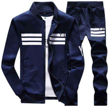 Load image into Gallery viewer, Plus Size 9XL 8XL Men's Sporting Suit Male Tracksuit Men Spring Autumn Casual Sportswear Big Size 2PC Jacket+Pants Clothing Sets - Ole Misc.
