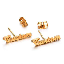 Load image into Gallery viewer, Fashion Stainless Steel Personalized Custom Name Neckalce For Women Men Handmade Customized Cursive Font Chain Jewelry - Ole Misc.