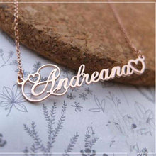Load image into Gallery viewer, Custom Name Necklace Women Personalized Names Customized Collare Stainless Steel Chain Handwriting Nameplate Fashion Jewelry - Ole Misc.
