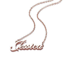 Load image into Gallery viewer, Custom Name Necklace Women Personalized Names Customized Collare Stainless Steel Chain Handwriting Nameplate Fashion Jewelry - Ole Misc.
