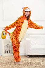 Load image into Gallery viewer, 2019 Winter Christmas Kigurumi Pajama Adult Animal Unicorn Onesie Women Men Couple Pajamas Set Kegurumi Sleepwear Flannel Zipper - Ole Misc.