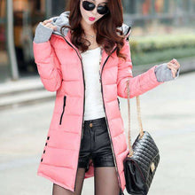 Load image into Gallery viewer, NEEDBO Long Down Jacket Women ultra Light Down Coat Winter Oversize Winter Autumn Warm Puffer jacket Coat Lady Down Jacket Parka - Ole Misc.