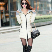 Load image into Gallery viewer, NEEDBO Long Down Jacket Women ultra Light Down Coat Winter Oversize Winter Autumn Warm Puffer jacket Coat Lady Down Jacket Parka - Ole Misc.