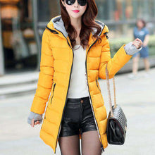 Load image into Gallery viewer, NEEDBO Long Down Jacket Women ultra Light Down Coat Winter Oversize Winter Autumn Warm Puffer jacket Coat Lady Down Jacket Parka - Ole Misc.