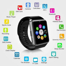 Load image into Gallery viewer, GT08 Bluetooth Smart Band Kids Watch Phone SIM Card Health Monitoring Sports Wristband Men Camera Clock Smartband Support TF - Ole Misc.