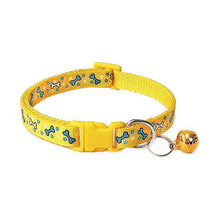 Load image into Gallery viewer, New Cute Cartoon Pet Collars Puppy Adjustable Polyester Necklace Lovely With Bells Print Cat Dog Necklace Collar Supply - Ole Misc.