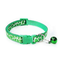 Load image into Gallery viewer, New Cute Cartoon Pet Collars Puppy Adjustable Polyester Necklace Lovely With Bells Print Cat Dog Necklace Collar Supply - Ole Misc.