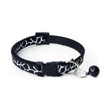 Load image into Gallery viewer, New Cute Cartoon Pet Collars Puppy Adjustable Polyester Necklace Lovely With Bells Print Cat Dog Necklace Collar Supply - Ole Misc.