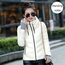 Load image into Gallery viewer, NEEDBO Long Down Jacket Women ultra Light Down Coat Winter Oversize Winter Autumn Warm Puffer jacket Coat Lady Down Jacket Parka - Ole Misc.