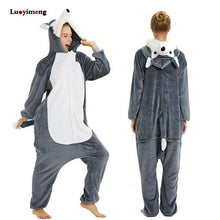 Load image into Gallery viewer, Adult Animal Pajamas Women Unicorn Sleepwear Onesie Kigurumi Panda Pyjama Anime Cartoon Overalls Witner Pikachu Nightie Jumpsuit - Ole Misc.