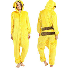 Load image into Gallery viewer, Adult Animal Pajamas Women Unicorn Sleepwear Onesie Kigurumi Panda Pyjama Anime Cartoon Overalls Witner Pikachu Nightie Jumpsuit - Ole Misc.
