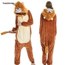 Load image into Gallery viewer, Adult Animal Pajamas Women Unicorn Sleepwear Onesie Kigurumi Panda Pyjama Anime Cartoon Overalls Witner Pikachu Nightie Jumpsuit - Ole Misc.