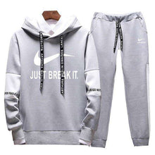 Load image into Gallery viewer, Brand Clothing Men's Casual Sweatshirts Pullover Cotton Men tracksuit Hoodies Two Piece +Pants Sport Shirts Autumn Winter Set - Ole Misc.