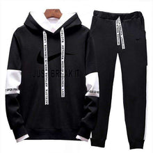 Load image into Gallery viewer, Brand Clothing Men's Casual Sweatshirts Pullover Cotton Men tracksuit Hoodies Two Piece +Pants Sport Shirts Autumn Winter Set - Ole Misc.