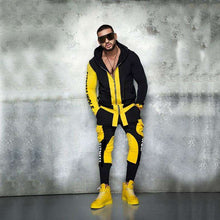 Load image into Gallery viewer, New Men's Fashion Suit Euro-American Fashion Sports Leisure Men's Wear Colour Fitness Clothing Pure cotton hoodies 2019 - Ole Misc.