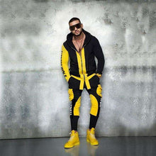 Load image into Gallery viewer, New Men's Fashion Suit Euro-American Fashion Sports Leisure Men's Wear Colour Fitness Clothing Pure cotton hoodies 2019 - Ole Misc.