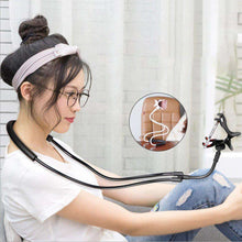 Load image into Gallery viewer, Hanging Neck Cell Phone Holder Free Rotating Mobile Phone Mount Stands - Ole Misc.