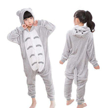Load image into Gallery viewer, Girls Boys Winter Kigurumi Pajamas Unicorn Cartoon Anime Animal - Ole Misc.