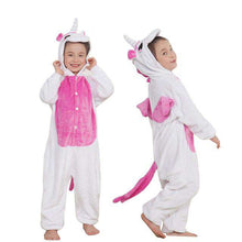 Load image into Gallery viewer, Girls Boys Winter Kigurumi Pajamas Unicorn Cartoon Anime Animal - Ole Misc.