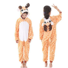 Load image into Gallery viewer, Girls Boys Winter Kigurumi Pajamas Unicorn Cartoon Anime Animal - Ole Misc.