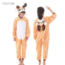Load image into Gallery viewer, Winter Kigurumi Pajamas Rainbow Unicorn Kids Animal Children Pajamas for Boys Girls Costume Baby Pyjamas Kids Licorne Onesies - Ole Misc.