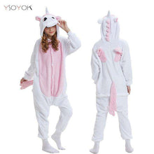 Load image into Gallery viewer, Winter Kigurumi Pajamas Rainbow Unicorn Kids Animal Children Pajamas for Boys Girls Costume Baby Pyjamas Kids Licorne Onesies - Ole Misc.