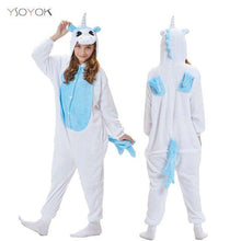 Load image into Gallery viewer, Winter Kigurumi Pajamas Rainbow Unicorn Kids Animal Children Pajamas for Boys Girls Costume Baby Pyjamas Kids Licorne Onesies - Ole Misc.