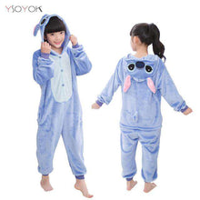 Load image into Gallery viewer, Winter Kigurumi Pajamas Rainbow Unicorn Kids Animal Children Pajamas for Boys Girls Costume Baby Pyjamas Kids Licorne Onesies - Ole Misc.