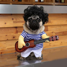 Load image into Gallery viewer, Funny Dog Costume Play The Guitar Dog Cat Cosplay Halloween Christmas Xmas Party Dressing Up Clothes For Dog Cats Pet Product - Ole Misc.
