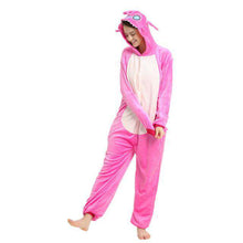 Load image into Gallery viewer, Kigurumi Pajamas For Women Adults Winter Flannel Cartoon Cosplay Jumpsuit Animal Onesie Unicorn Sleepwear Stich Pijama Unicornio - Ole Misc.