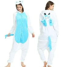 Load image into Gallery viewer, Kigurumi Pajamas For Women Adults Winter Flannel Cartoon Cosplay Jumpsuit Animal Onesie Unicorn Sleepwear Stich Pijama Unicornio - Ole Misc.