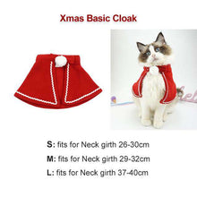 Load image into Gallery viewer, Funny Dog Cat Costume Christmas Cloak Halloween Disguise Clothes For Cats New Year Suit For Small Dogs Pet Photo Props Accessory - Ole Misc.