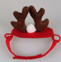 Load image into Gallery viewer, Dogs Cat  Reindeer Headband Cap For Cat Xmas Costume  Hair Decor  Pet Elk Antlers Cute Hats Puppy Deer Horns Caps Headdress - Ole Misc.