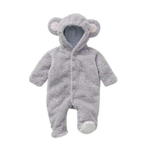 Load image into Gallery viewer, Baby Rompers baby coral fleece Hoodies Jumpsuit  baby girls boys Clothes romper newborn toddle baby clothing Autumn Winter - Ole Misc.