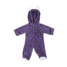 Load image into Gallery viewer, Baby Rompers baby coral fleece Hoodies Jumpsuit  baby girls boys Clothes romper newborn toddle baby clothing Autumn Winter - Ole Misc.