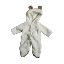 Load image into Gallery viewer, Baby Rompers baby coral fleece Hoodies Jumpsuit  baby girls boys Clothes romper newborn toddle baby clothing Autumn Winter - Ole Misc.