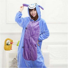 Load image into Gallery viewer, Totoro Kigurumi Onesie Adult Women Animal Pajamas Suit Flannel Warm Soft Sleepwear Onepiece Winter Jumpsuit Pijama Cosplay - Ole Misc.