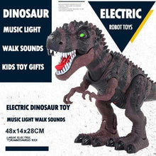 Load image into Gallery viewer, Electric Dinosaurs Model Kit Kids Walking Spray Swing Robot Toy Electronic Animal Model with Light Sound Toys For Children - Ole Misc.
