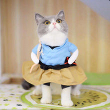Load image into Gallery viewer, Funny Cat Dog Costume Uniform Suit Cat Clothes Costume Puppy Clothes Dressing Up Suit Party Clothing For Cat Cosplay Clothes 58 - Ole Misc.
