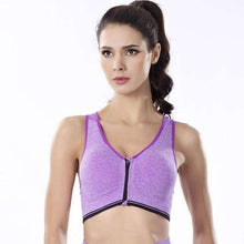 Load image into Gallery viewer, M-3XL Women Underwear Sexy Lingerie Lace Solid Color Cross Side Buckle Wireless Push up Breathable Sleep Sports Bra - Ole Misc.