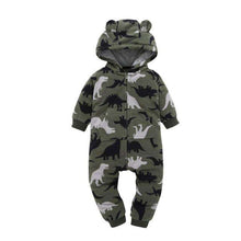 Load image into Gallery viewer, 2019 Fall Winter Warm Infant Baby Rompers Coral Fleece Animal Overall Baby Boy Gril Halloween Xmas Costume Clothes Baby jumpsuit - Ole Misc.