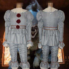 Load image into Gallery viewer, Clown cosplay Stephen King's It Pennywise Cosplay Costume Adult men women Fancy Halloween horror costume Batman Men adult mask - Ole Misc.