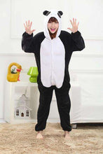 Load image into Gallery viewer, Unicorn Pajamas Onesie Animal Women Kigurumi Stitch Adult Hooded Sleepwear Winter Flannel Christmas Deer Shark Unicornio Pijamas - Ole Misc.