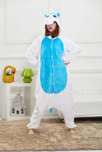 Load image into Gallery viewer, Unicorn Pajamas Onesie Animal Women Kigurumi Stitch Adult Hooded Sleepwear Winter Flannel Christmas Deer Shark Unicornio Pijamas - Ole Misc.