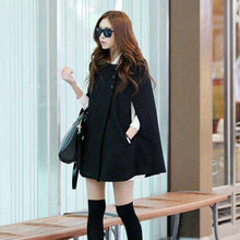 Load image into Gallery viewer, Autumn Winter 2019 Newly  Women Lady Cloak Poncho Coat Loose Fashion Outwear Medium Length Clothing For Winter dg88 - Ole Misc.